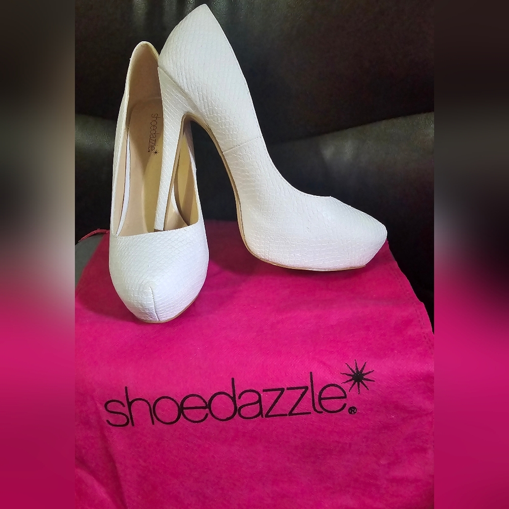NWOT Shoe Dazzle "Sandia" Stiletto Heels